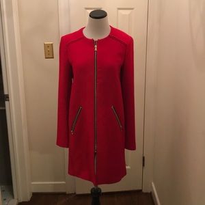 Zara Red Coat